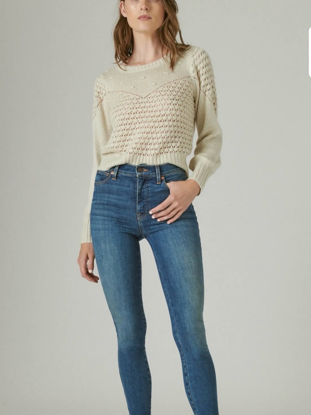 EUC Lucky Brand Uni Fit High Rise Skinny Jean
